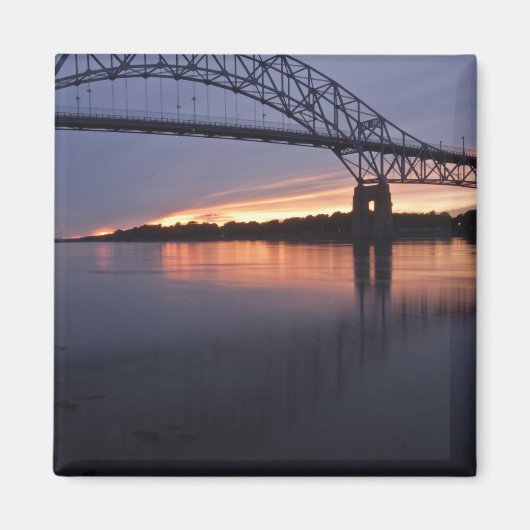 Sagamor-brug over Cape Cod-kanaal, 2 Magneet (Voorkant)