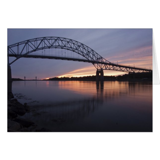 Sagamor-brug over het Cape Cod-kanaal, (Voorkant Horizontaal)