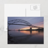 Sagamor-brug over het Cape Cod-kanaal, Briefkaart (Voorkant / Achterkant)
