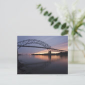Sagamor-brug over het Cape Cod-kanaal, Briefkaart (Staand voorkant)