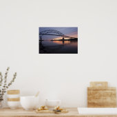 Sagamor-brug over het Cape Cod-kanaal, Poster (Keuken)