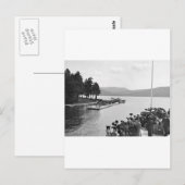 Sagamore Dock, meer van George: 1904 Briefkaart (Voorkant / Achterkant)