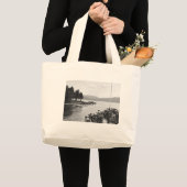 Sagamore Dock, meer van George: 1904 Grote Tote Bag (Voorkant (product))