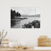 Sagamore Dock, meer van George: 1904 Poster (Keuken)