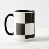 Sagan om ringen-mugg. svart/vitt mok (Links)