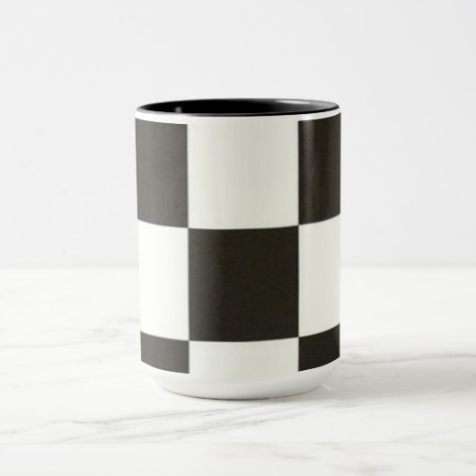 Sagan om ringen-mugg. svart/vitt mok (Midden)