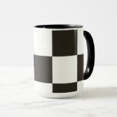 Sagan om ringen-mugg. svart/vitt mok (Voorkant rechts)