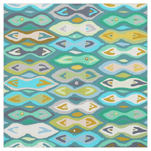 Sagar ikat stof (Swatch)