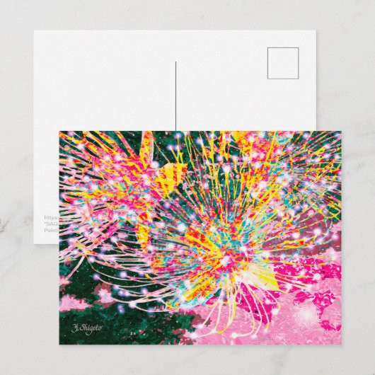 SAGARIBANA BRIEFKAART (Voorkant / Achterkant)