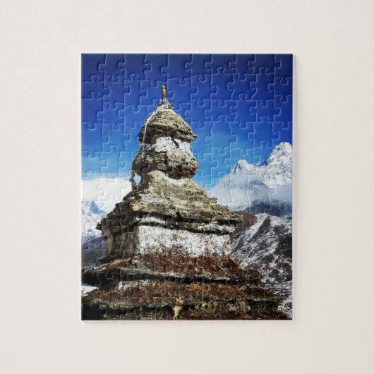 Sagarmatha, Ama Dablam Stupa, Everest trek/Nepal Legpuzzel (Verticaal)