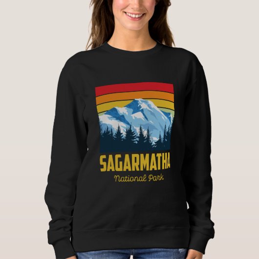 Sagarmatha National Park Souvenir Everest Tibet Ne Trui (Voorkant)