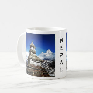 Sagarmatha - Nepal, uitzichten op de Everest, Ama Koffiemok