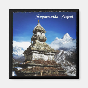 Sagarmatha - Nepal, uitzichten op de Everest, Ama Magneet