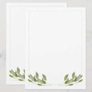 SAGE 6.5x8.75 Vlakke Kaart/Verticaal Kaart