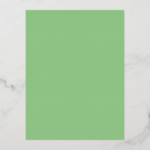 Sage #93CC8A, Clay Ash Folie Feestdagen Briefkaart