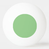 Sage #93CC8A, Clay Ash Ping Pong Paddle Pingpongbal (Achterkant)
