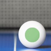 Sage #93CC8A, Clay Ash Ping Pong Paddle Pingpongbal (Net)