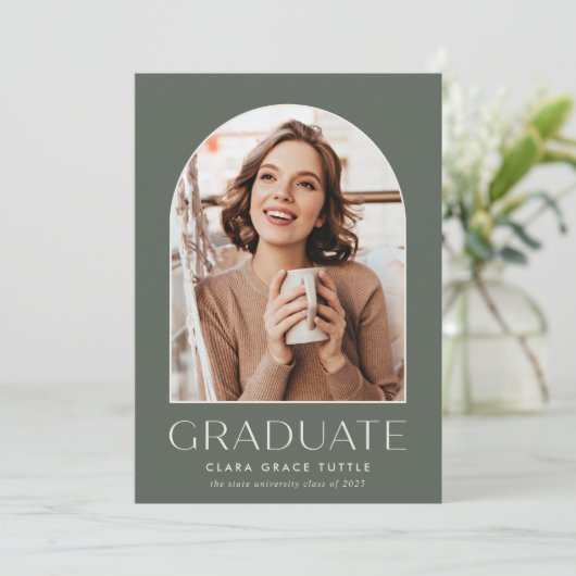 Sage | Aankondiging van het klassieke Afstuderen v (Staand voorkant)