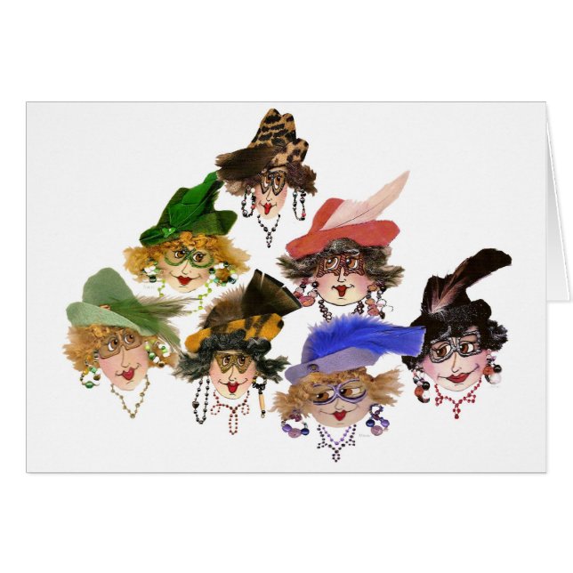 Sage-advies van een groep vrouwen (Voorkant Horizontaal)