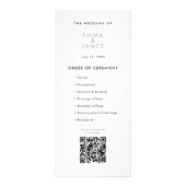 Sage Ampersand Huwelijk | Programma | QR Code (Voorkant)