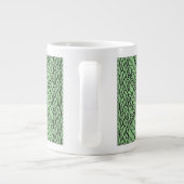 SAGE ARGYLE BREISELEN Grote Witte Mok (Achterkant)