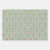 Sage Autumn Harvest Festival  Thanksgiving Inpakpapier Vel (Voorkant)