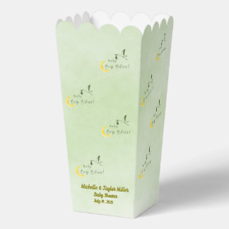 Sage Baby Boy Bliss: Ooievaar Speciale Levering Bedankdoosjes