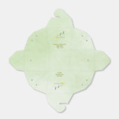 Sage Baby Boy Bliss: Stork Special Delivery Baby S Bedankdoosjes (Uitgevouwen)