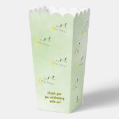 Sage Baby Boy Bliss: Stork Special Delivery Bedankdoosjes (Achterkant)