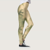 Sage bamboe nevel leggings (Rechts)