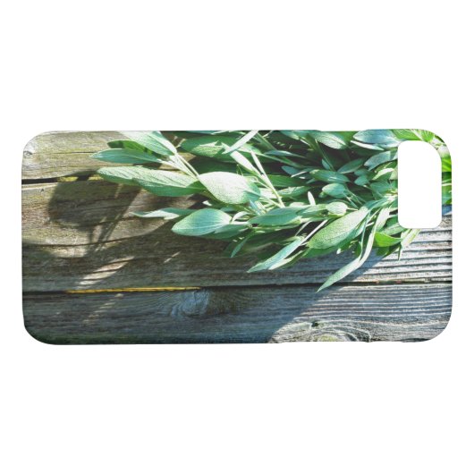 Sage Barn-wood, vers gesneden Case-Mate iPhone Case (Achterkant (Horizontaal))