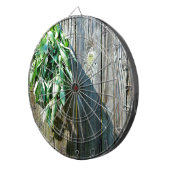 Sage Barn-wood, vers gesneden Dartbord (Voorkant Rechts)