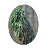 Sage Barn-wood, vers gesneden Dartbord (Voorkant Links)