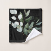 SAGE BLACK EUCALYPTUS BATHROOM TOWEL SET BAD HANDDOEK (Wasdoekje)