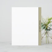 Sage Black & White Recipe Divider | Groenten (Staand voorkant)