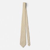 Sage Blau Diamant Medaillon Motief Stropdas (Voorkant)
