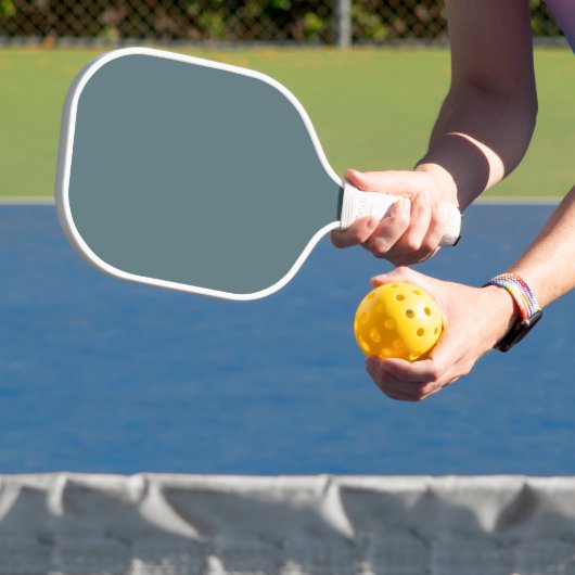 Sage Blue Pickleball Paddle (Insitu)