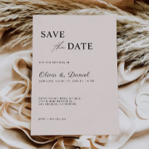 Sage Boho Bruiloft Save the Date Template
