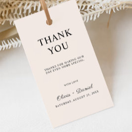 Sage Boho Wedding Favoriet Label Sjabloon, Cadeaulabel