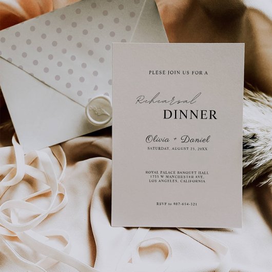 Sage Boho Wedding Repetitie Dinner Sign Night, Kaart