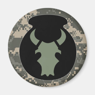 Sage Bull ACU-look ingetogen w / camo cirkel magne Magneet