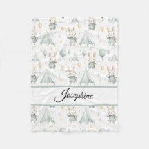 Sage Bunny Dreams Gepersonaliseerde Baby
