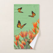 Sage Butterflies Bad Handdoek (Handdoek)