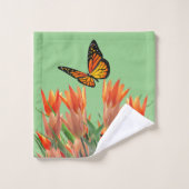 Sage Butterflies Bad Handdoek (Wasdoekje)