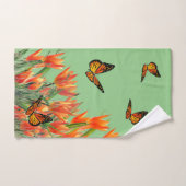 Sage Butterflies Bad Handdoek (Handdoek)