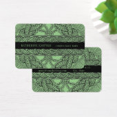 SAGE CABLE KNIT Euro Maat Visitekaartje (Bureau)