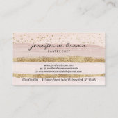 Sage cake-event catering-dessert-ontbijt visitekaartje (Achterkant)