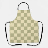 Sage Checkerboard Schort (Voorkant)