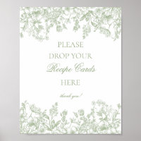 Sage Chinoiserie Vintage Bloem Delen Recept