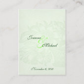 Sage Classic bloemenmand Plaatskaart Plaatskaartje (Achterkant)